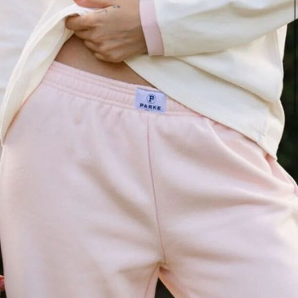 Parke Boxer Sweatpants in Rose size L BRAND NEW WITH TAGS - Picture 2 of 4